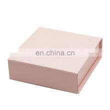 Wholesale Small Pink Magnetic Folding Jewelry Gift Box Packaging for Small Business thumbnail-1