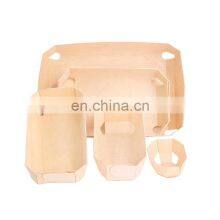 Custom Eco-friendly Chiffon Cake Wooden Baking Mold Cheese Bread Toast Wood Bark Baking Moulds thumbnail-1