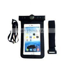 New Design PVC Waterproof Phone Compass Case With Armband for Promotions