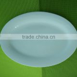porcelain oval plate with cheap price and good quality