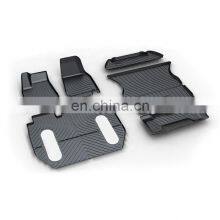 Interior Car Floor Mats TPE Material for Tesla Model x