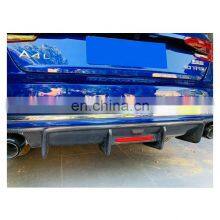 Carbon Fiber Diffuser For Audi A4 S4 B9 KB Style Rear Bumper Diffuser Wet Carbon Fiber Rear Lip for Audi A4 S4 B9 2017 2018 2019 thumbnail-5