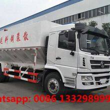 Wholesale Good Price SHACMAN Brand 8T Farm-oriented Bulk Feed Container Vehicle for Sale thumbnail-1