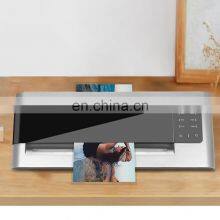 Professional 4 Rollers Quick Warm-Up A3 Automatic Cold And Hot Manual Laminator Film Machine thumbnail-2
