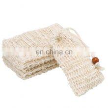 Factory Direct Sell Soap Bag Natural Pouch Soap Exfoliating Bag Soap Saver Bag With Beads