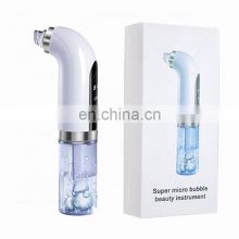 Small Bubble Cleaner With Water Cycle Vacuum Blackhead Remover Shrink Pores Electric Pore Cleanser