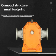 QP186S SS Duck Nozzle Lobe Pump Head With Explosion-proof Motor Transport High Viscosity Material thumbnail-3