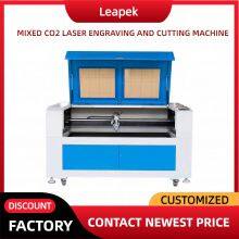 Auto Focus Mixed Non-Metal and Metal CO2 Laser Cutting Machine With Automatic Up&Down Table thumbnail-2