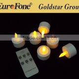 2016 Newest !!! Cheap Wholesale Rechargeable Led Wedding Decoration Candle