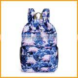 Wholesale Printed Girls School Canvas Backpack Bag thumbnail-1