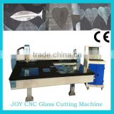Glass industry Automatically cnc glass cutting machine glass cutter 2012 for 2mm-25mm thickness easy operation