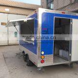 Blue Configuration of Mechanical Brake Food Truck Brand New Concession Stand Trailer Mobile Kitchen thumbnail-6