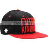 Flat Brim 3d Logo Custom Snapback Caps thumbnail-3