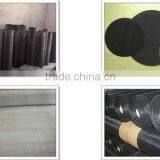 Black Bright Square Wire Mesh,black Steel Wire Cloth