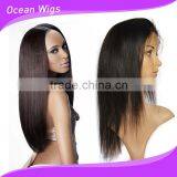 Natural Hairline Cheap Raw Virgin Remy Indian Women Bohemian Hair Lace Front Wig,black Color 100% Human Hair Wigs With Baby Hair thumbnail-3