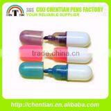[Cixi Factory] Perfect Promotional High Quality Non-toxic Pill Style Highlighter Marker thumbnail-2