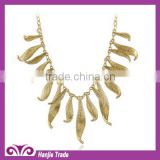 2014 Wholesale Latest Elegant gold necklace designs in 10 grams