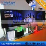 Edgelight Fashion Innovative LED Flashing Screen