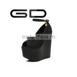 GDSHOE Women Bling High Platform Peep Toe Summer Sandals