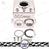 Square 2L Aluminum Fuel Surge Tank thumbnail-1