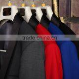 High Quality Perfect 100% Wool Slim Fit Black Indian Wedding Txuedo Suit for Men thumbnail-3