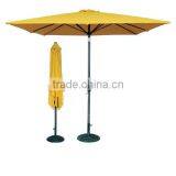 Yellow Patio Outdoor Umbrella ,aluminum Good Quality Square Umbrella