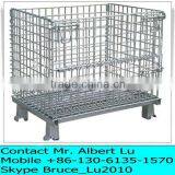 Steel Roll Pallet Wire Rolling Storage Cage