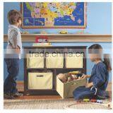 Wooden Children Toys Storage Cabinets thumbnail-1