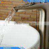 2016 New Modle Nickel Brushed Waterfall Bathroom Tap thumbnail-3