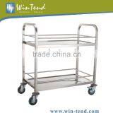 Squre Tube 3 Tier stainless steel kitchen Trolley