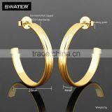 Express Wholesale Stainless Steel Gold Cuff Turkey Earring thumbnail-6