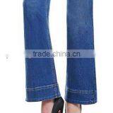 Hot Sale Ladies Wide Leg Jeans,loose Slim Look Straight Fit Pants thumbnail-3
