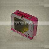 Hotsale and Factory Directory Window Gift Tin Box With Handle