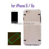 Factory Price OEM Luminous Frame Transparent Case for IPhone 6, Back Cover Case for IPhone 6s thumbnail-1