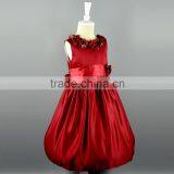 2016 New Model Flower Girl Dress Children Birthday Party Wear Western Dress Princess Puff Summer Clothes for Girl of 9 Years Old Quality Choice thumbnail-4