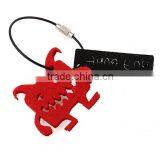 Wool Felt Key Ring/red Felt Key Chain thumbnail-1