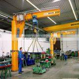 2T 5t 10t BZ Model Column Cantilever Crane video jib crane