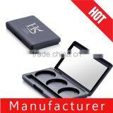 New Promotion 3 Color Empty Plastic Eyeshadow Case