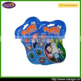 Creative design printed shaped bag with toys