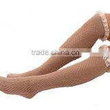 Hot Sales Hollow Acrylic Tights Legging Long Socks Women Girls Lace Crochet Socks Boot Leg Warmer Wholesale