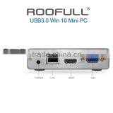 Cherry Trail Z8300 14nm 1.8G 64-bit Quad Core Metal Case MINI PC K6A Windows 10 Ubuntu MINI PC With VGA Interface thumbnail-6