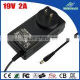 CE, FCC, KC Approved 19v Power Adapter 2.0a ac Power Supply thumbnail-1