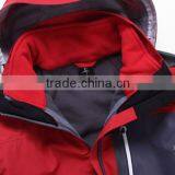Mens Good Designed 3 Layers Bonded Waterproof Softshell Jacket thumbnail-4