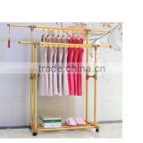 Aluminium Standing and Movable Style Laundry Rack Hanger thumbnail-1