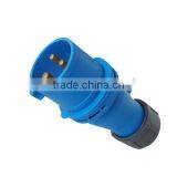 Industrial Plug IP44 Waterproof CEE Industrial Plugs 2P+E/6h 32A,200-250V~