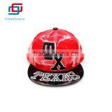 High Quality PU Embroidery Hiphop Cap