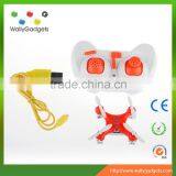 Hot Sale 4CH 4-axis Red Mini Quadcopter CX-10WG