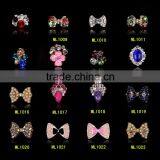 2016 the Most Popular Design Sliver Glod Nail Jewelry, Alloy Nail Art Decoration, Metal Nail Art thumbnail-3
