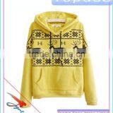 2014 Custom Wholesale Long Sleeve Hooded Sweatshirt thumbnail-1