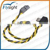 GPL03A Supernova Sale Mini With 90 Degree Connector Gopro3 USB Video Cable